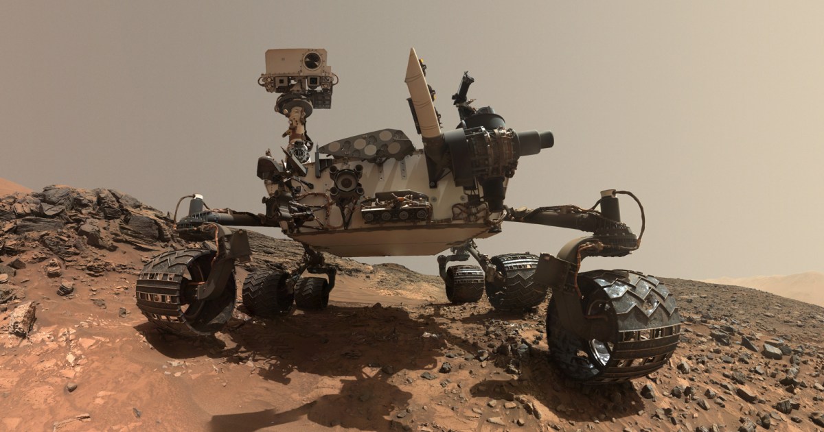 The Curiosity rover reaches a milestone on Mars