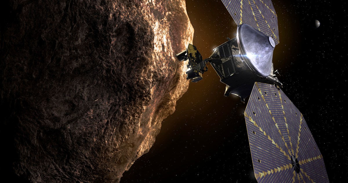NASA’s Lucy spacecraft will quickly make first asteroid flyby