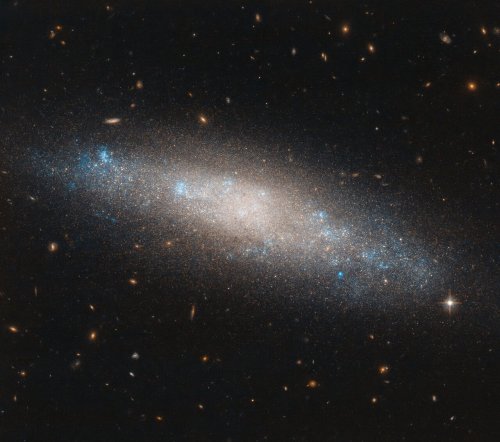 This Hubble image shows NGC 4455