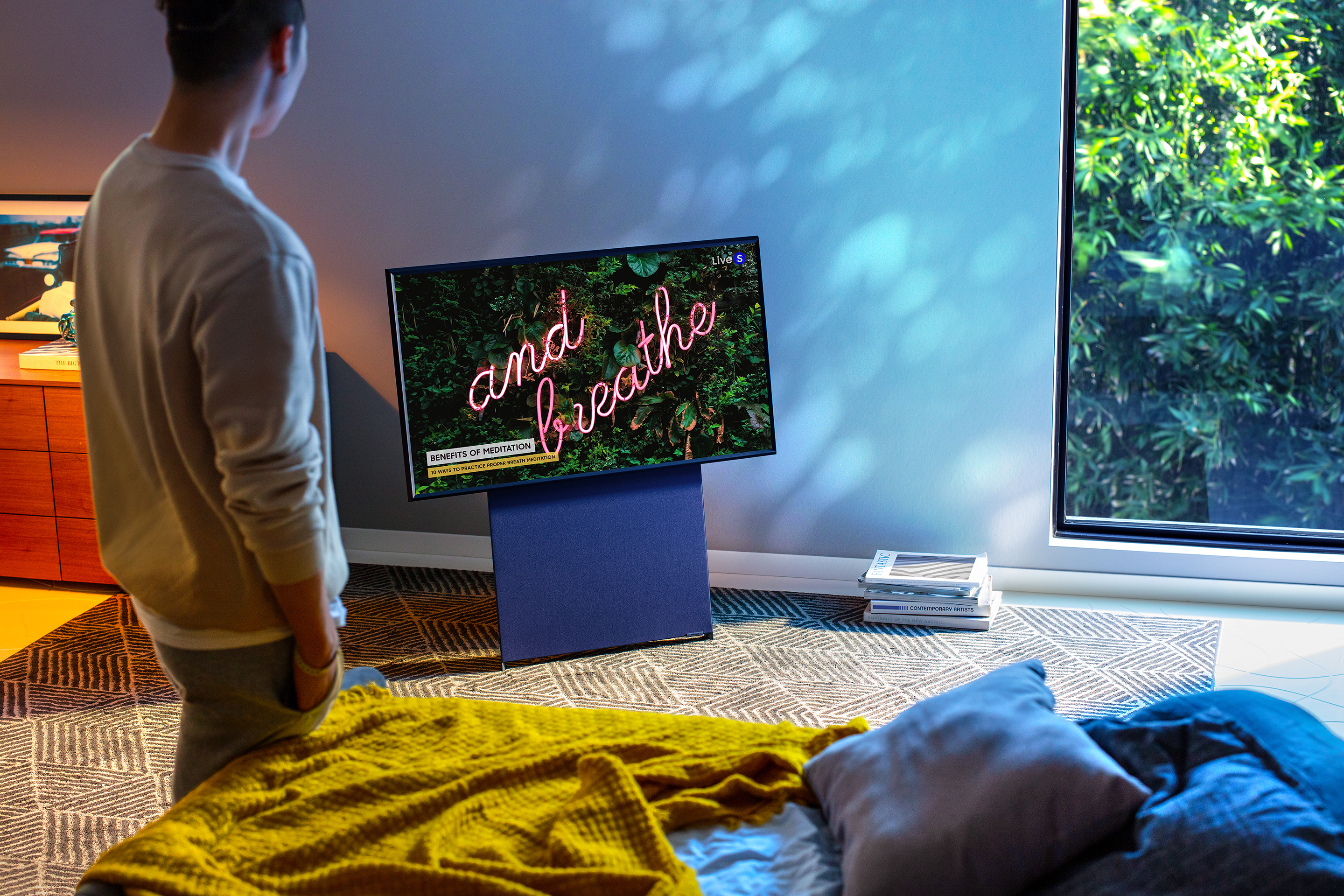 Samsung's stylish 'The Sero' QLED 4K TV is 50% off at Woot - Vimarsana News