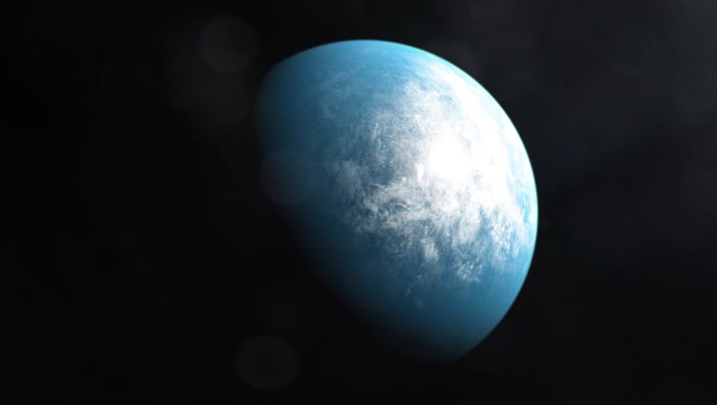 An illustration of planet TOI 700 d