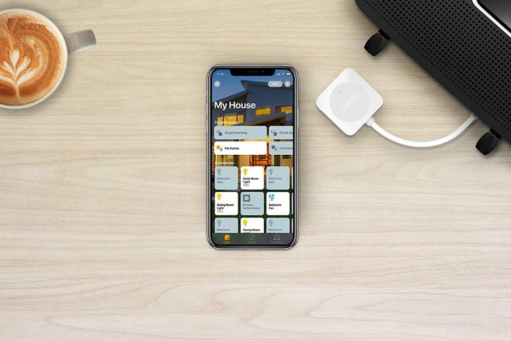 Connect to the HomeKit app.
