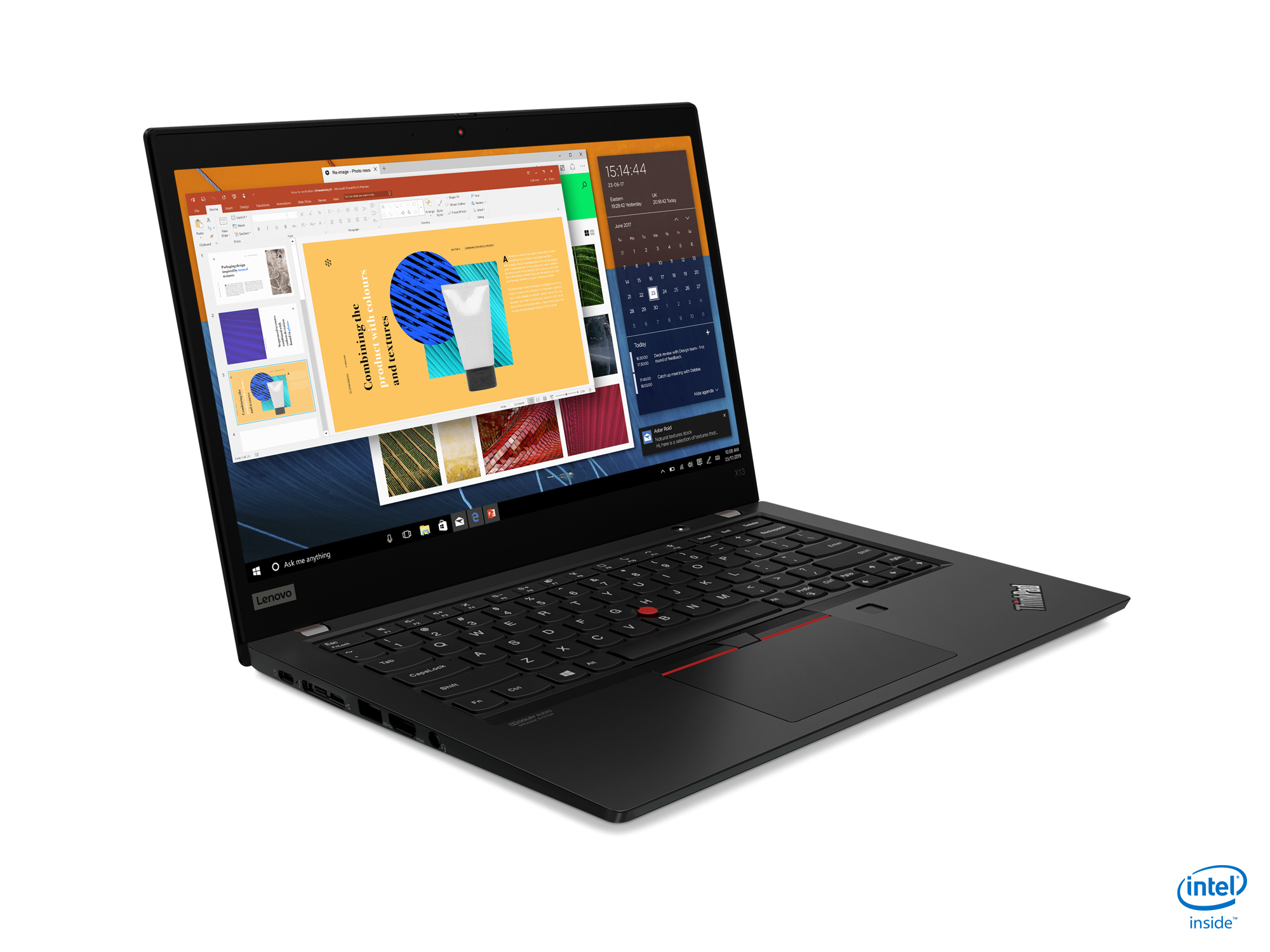 lenovo announces new thinkpad l x and t models for 2020 05 x13 black hero intel front facing right