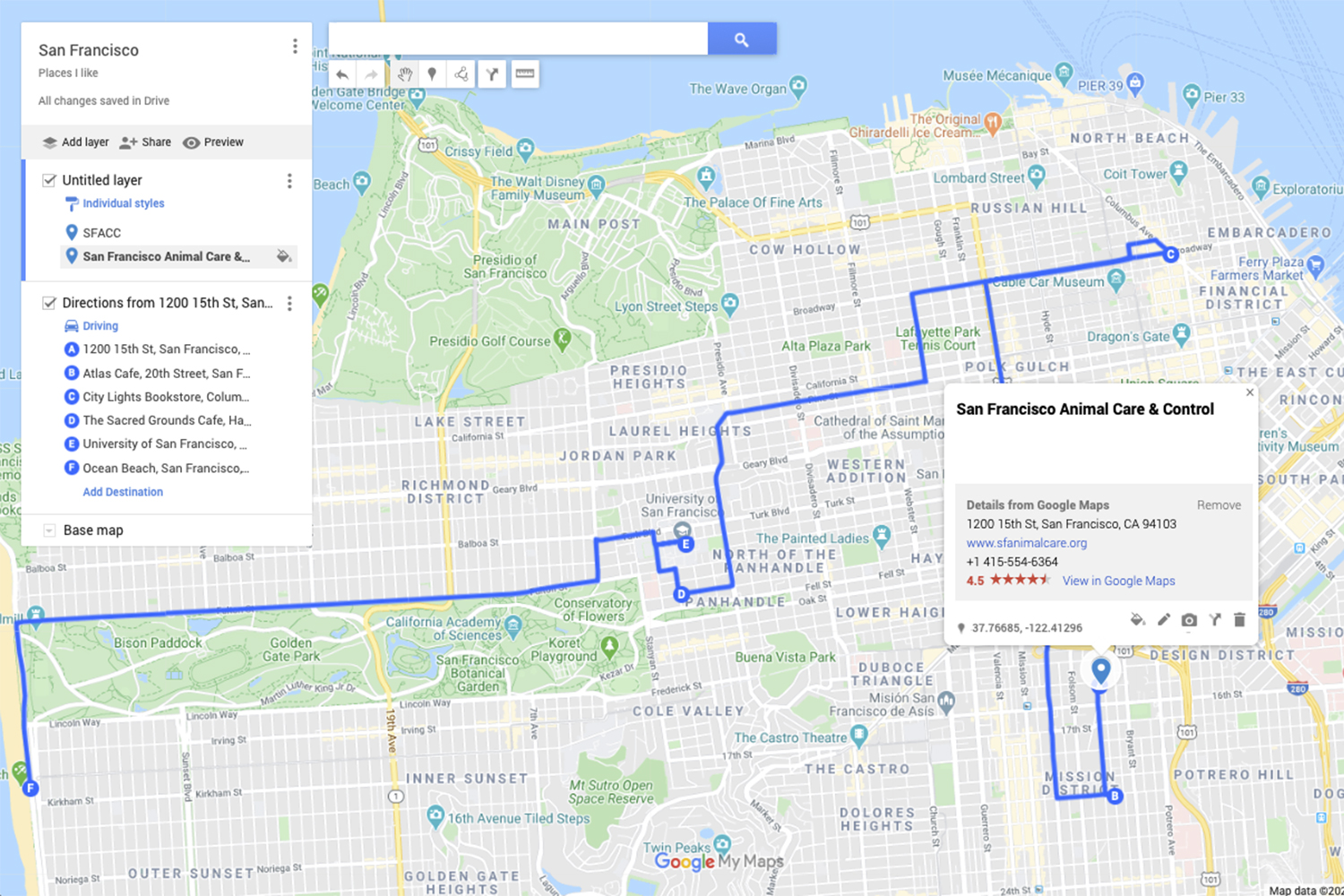 google maps custom map