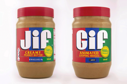 Jif and GIF Peanut Butter