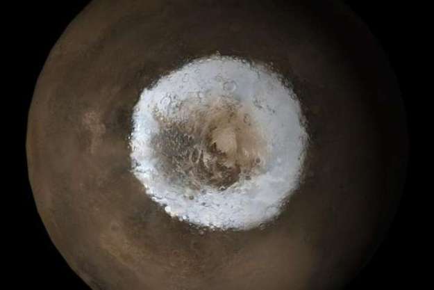 The Martian pole