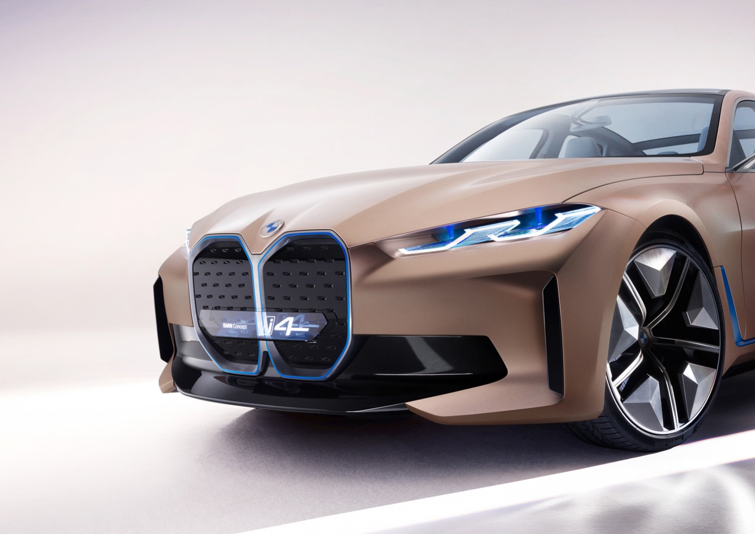 2020 BMW Concept i4 Previews 3 Series-Sized Electric Car