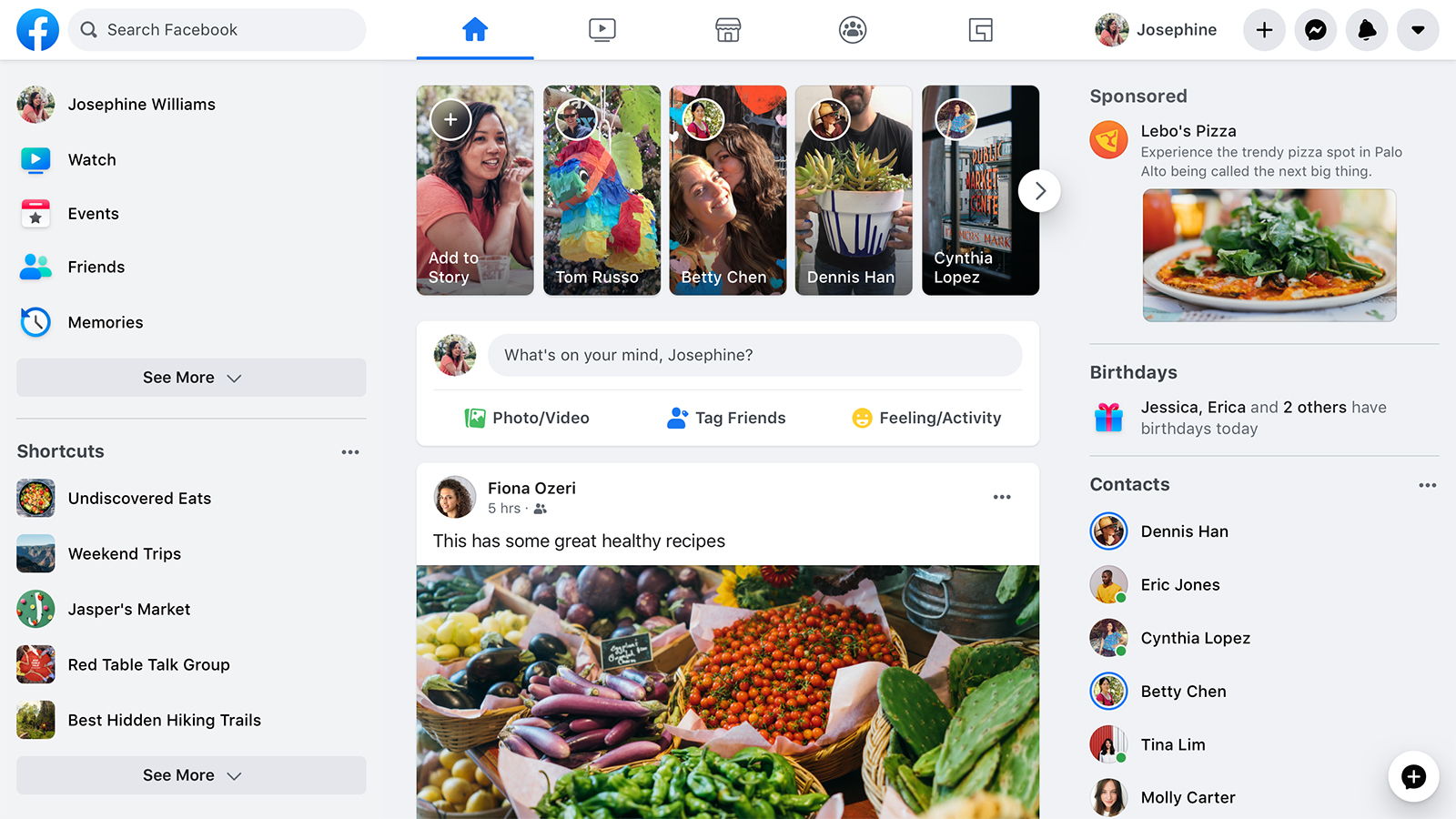 facebook redesign how to opt in newsfeed