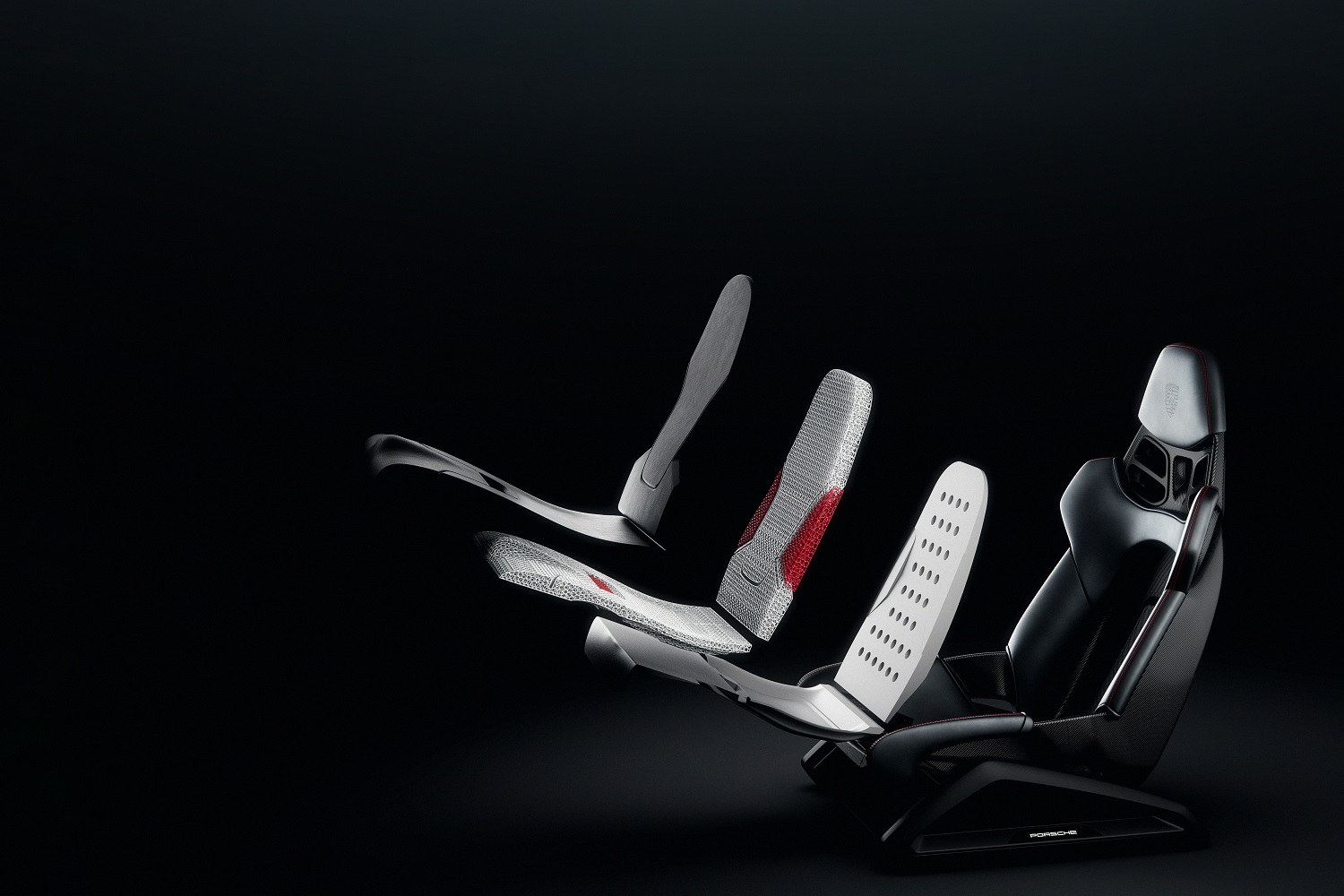 Porsche 3D-printed seats