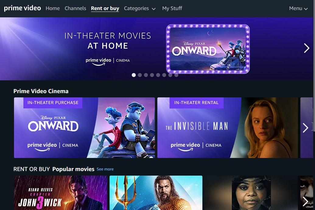 opens Prime Video Store to rent or buy the latest movies and TV shows  - Tech Guide