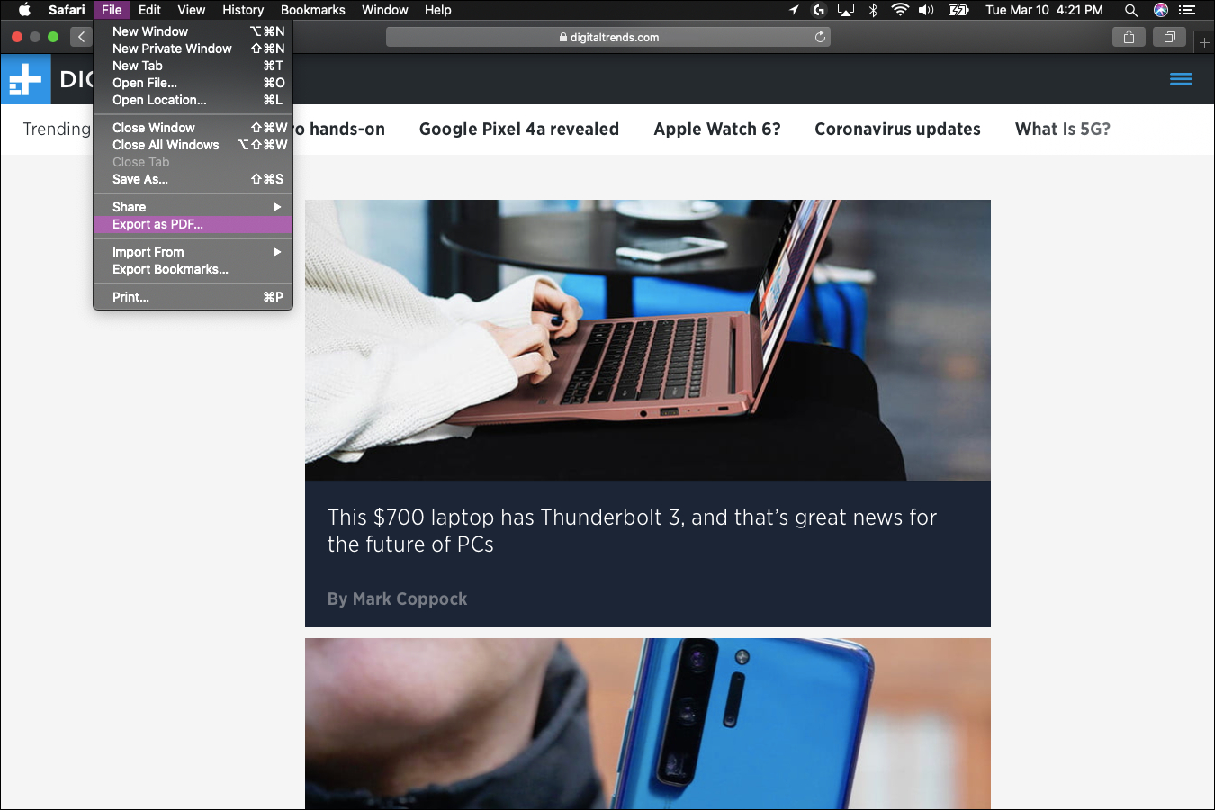 How to save a webpage as a PDF in any browser | Digital Trends How to save a webpage as a PDF in any browser | Digital Trends