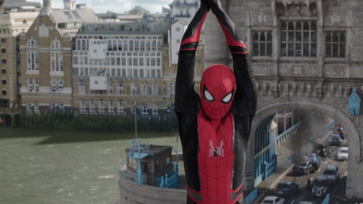 Tom Holland in Spider-Man: Far From Home.