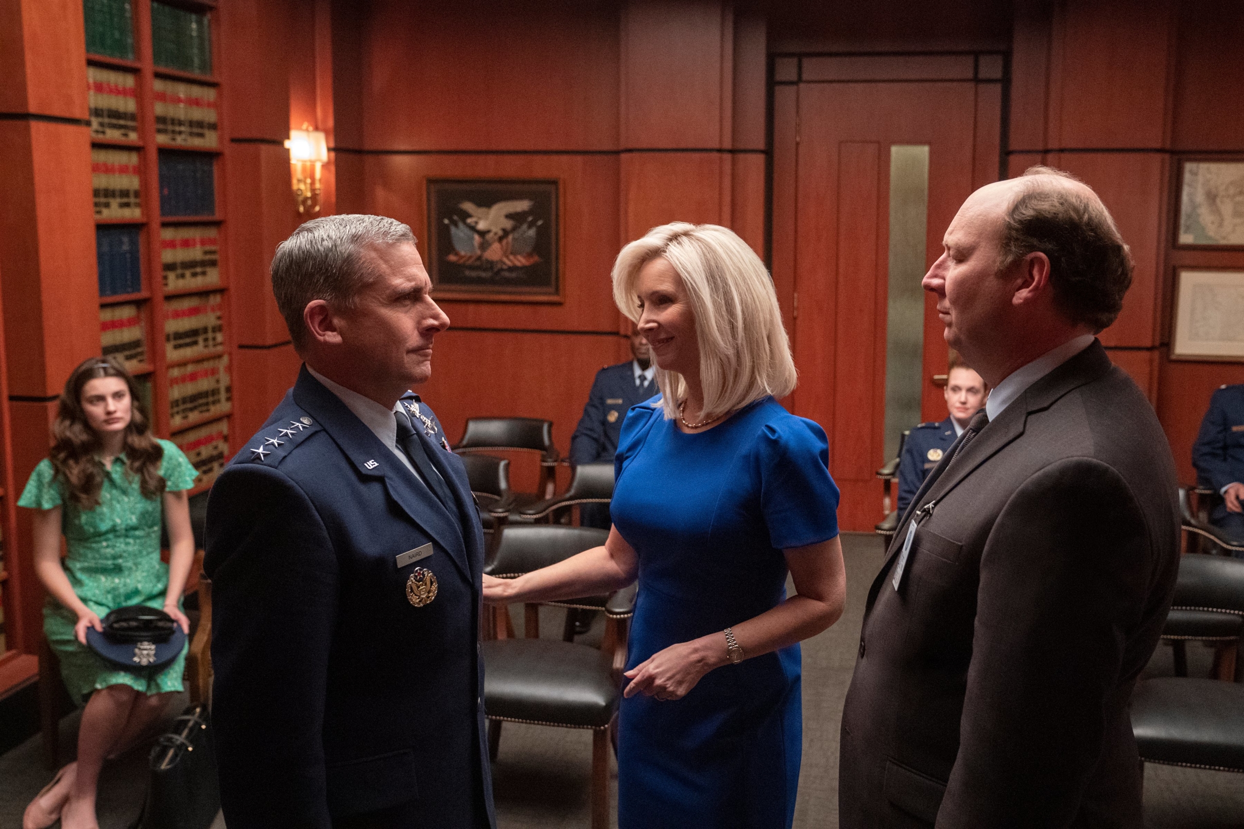 space force netflix series release date cast preview steve carell lisa kudrow
