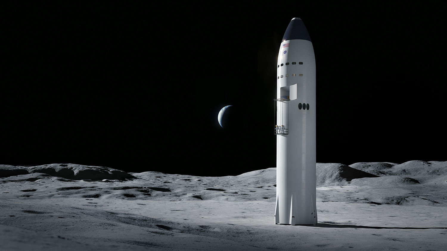 NASA inks deal with SpaceX for second crewed lunar
landing