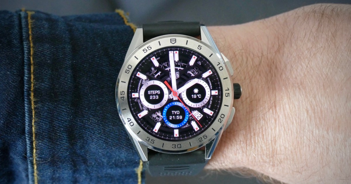 TAG Heuer Connected Modular 45 review: TAG Heuer Connected Modular 45: Yes,  $1,600 Android smartwatches are still a thing - CNET