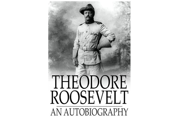 Photo shows the book cover with a photograph of Buffalo Bill. The author's name is at the top of the cover, with tht title at the bottom in a large, white font