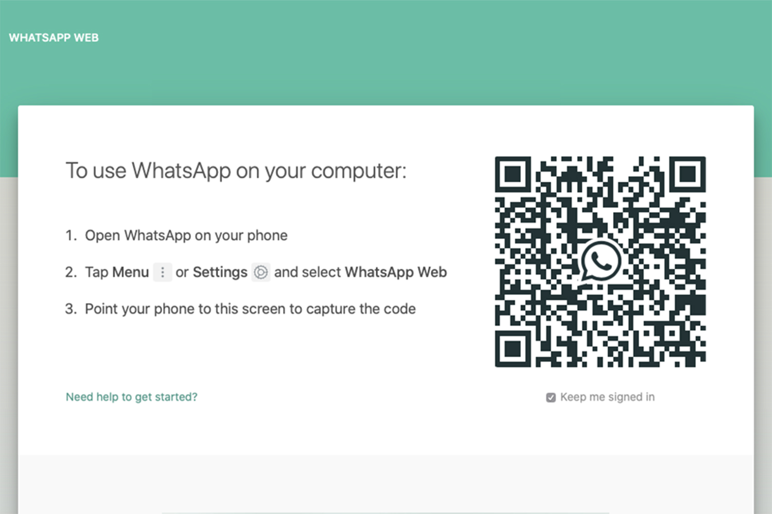 Whatsapp web for android graphic design download for pc