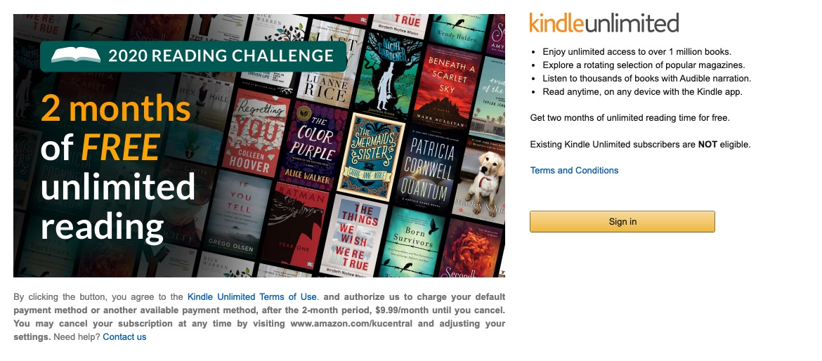 Get Kindle Unlimited free trial one more time with this simple tip