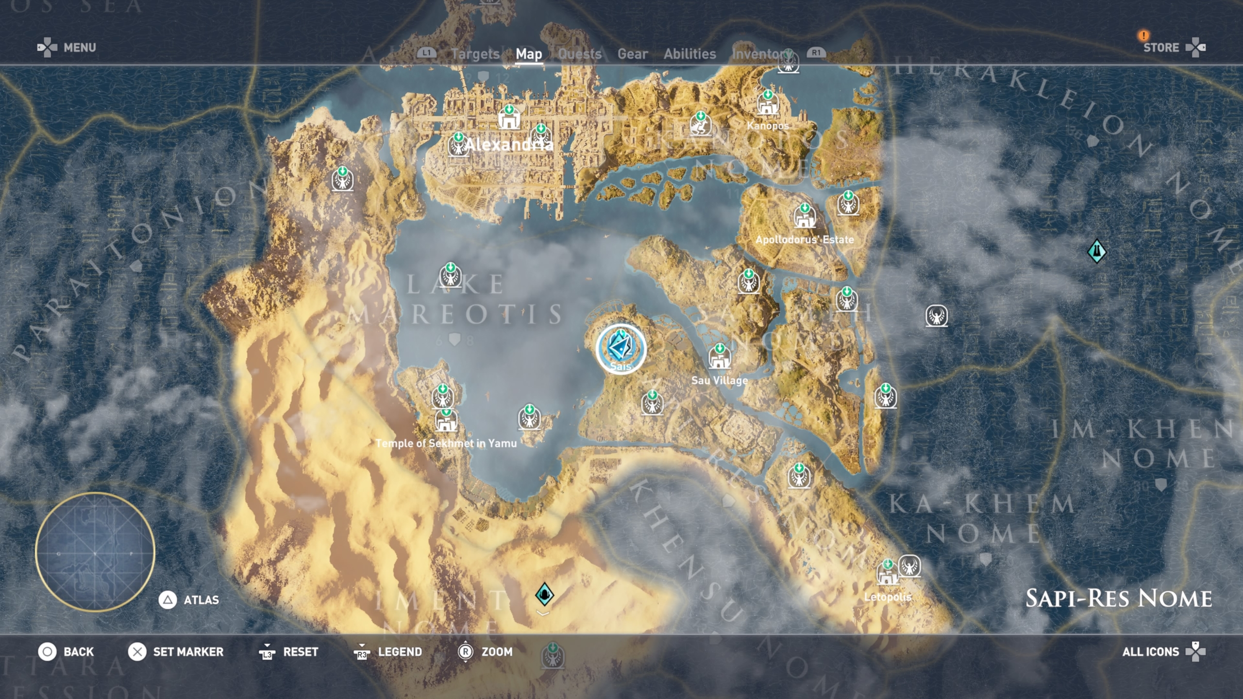 Assassin's Creed Origins Full Map Revealed; Armor Appearance Change In Game  Confirmed