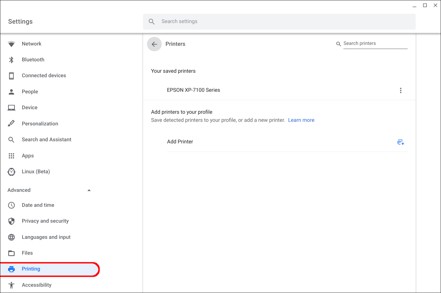How to Print From a Chromebook 