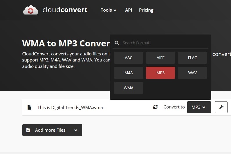 Как конвертировать WMA в MP3 на Mac, Windows и в Интернете
