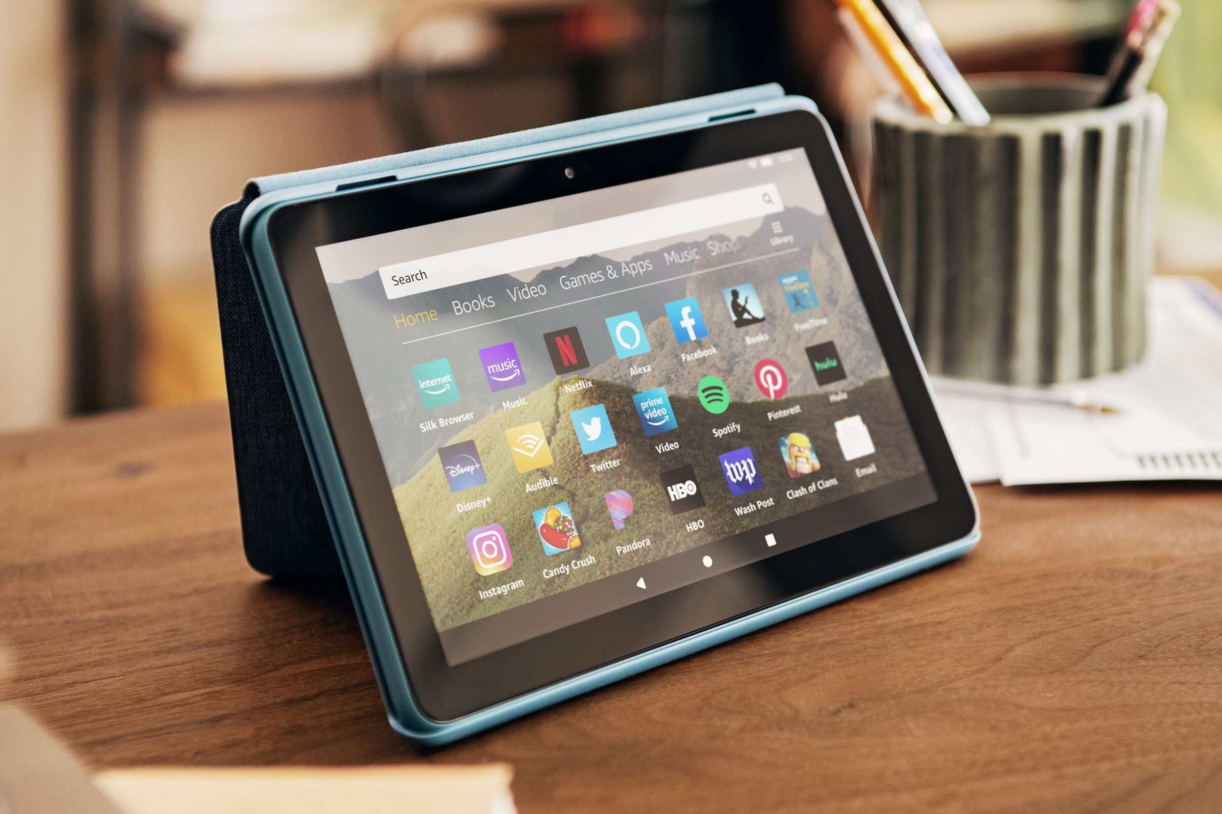 Shows Fire HD 8 Tablets With USB-C, Wireless Charging
