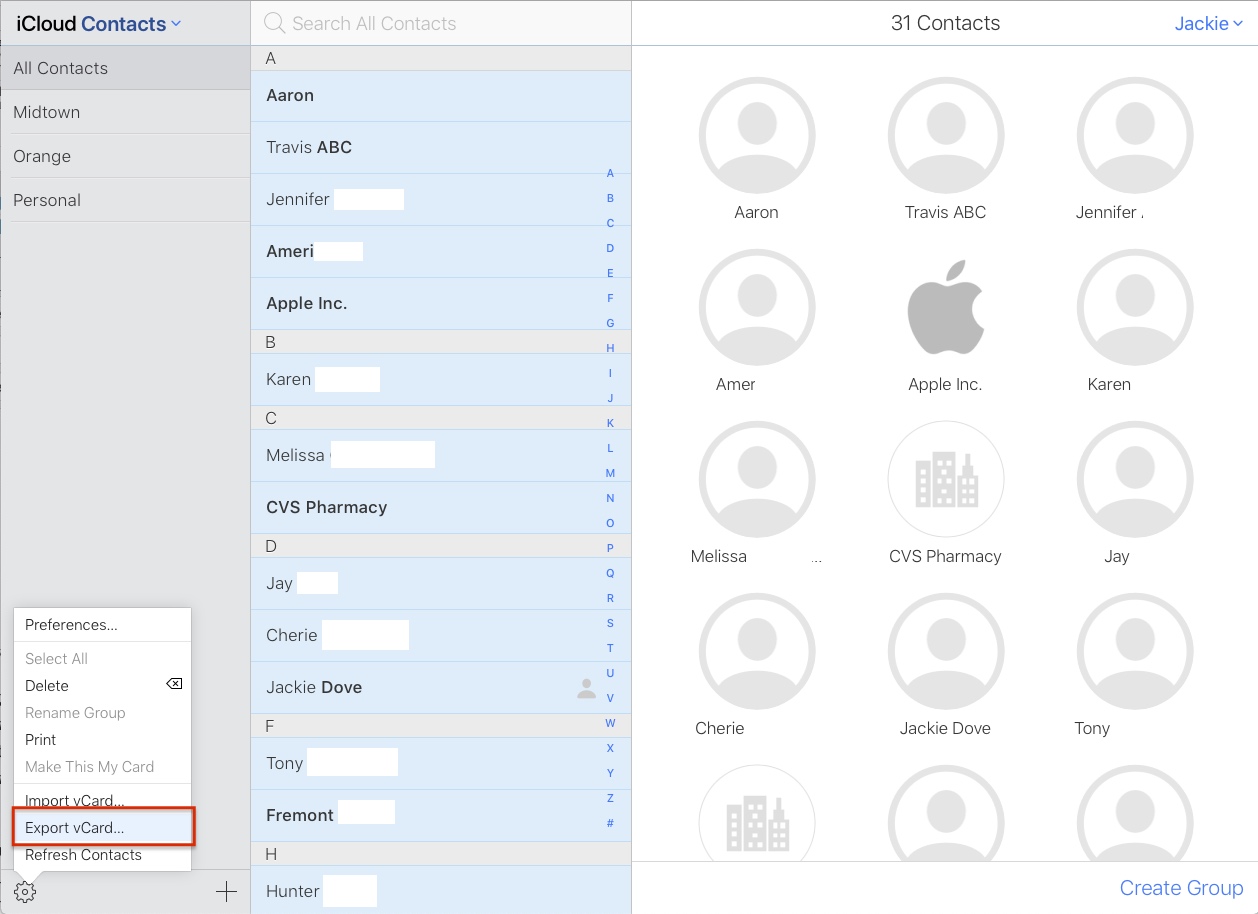 how to transfer contacts from an iphone android phone icloud3