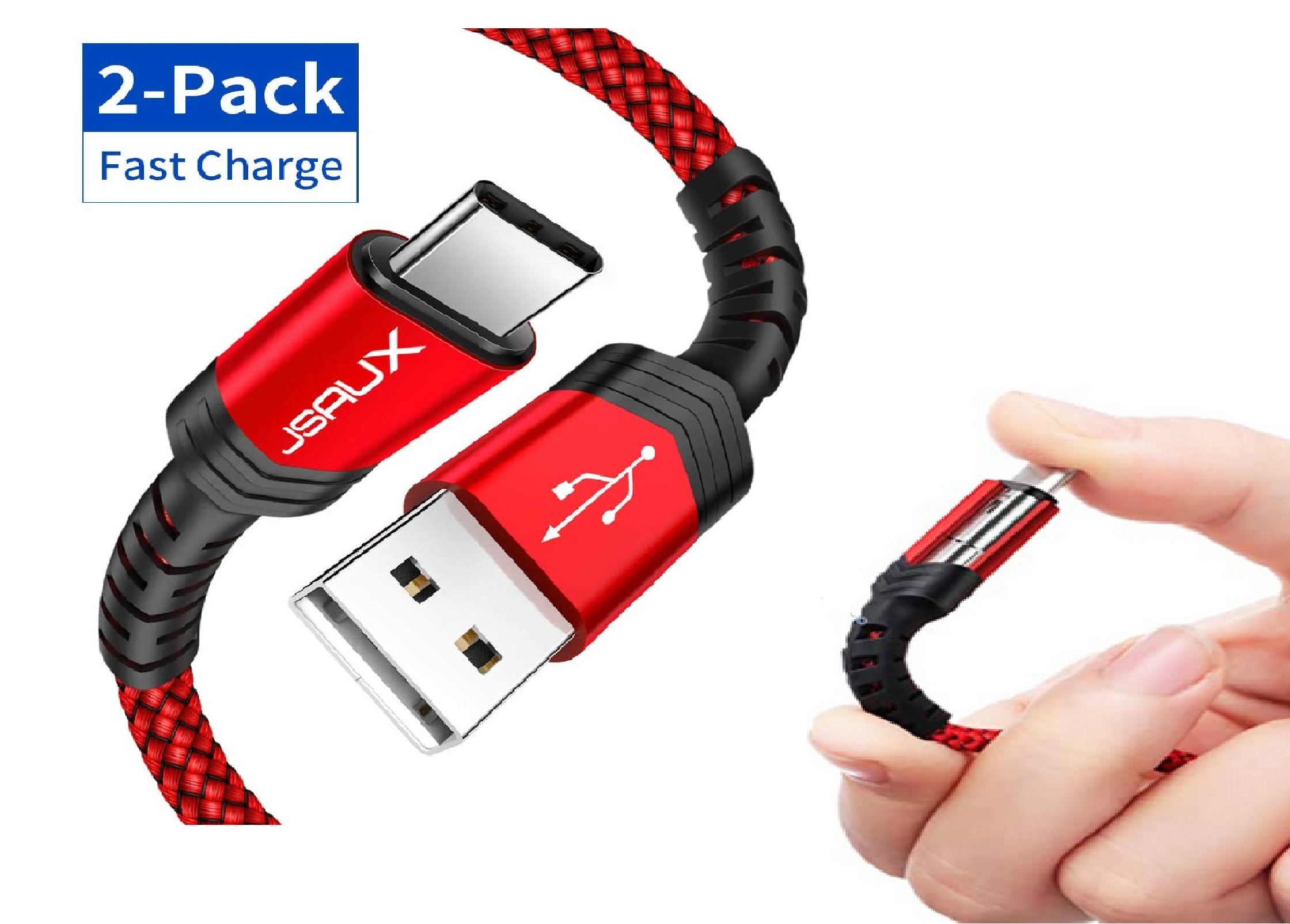 Câble USB Type-C Quick Charge 100 PD 4.0/100W Pour Recharge Rapide