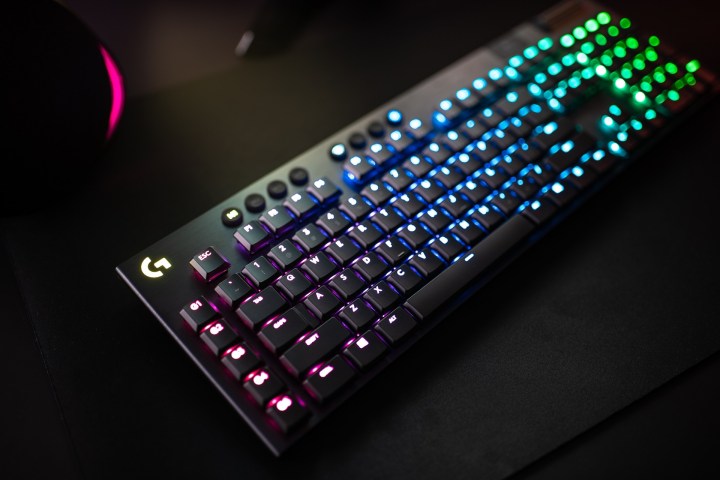 The Logitech G915 Lightspeed keyboard.