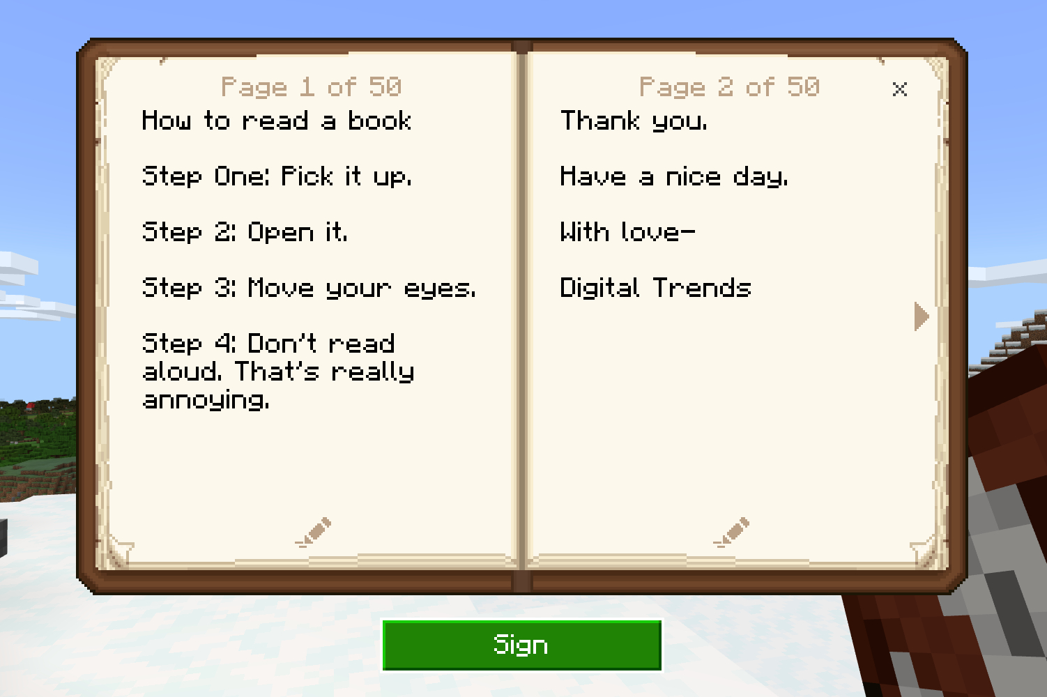 How to Make a Book in Minecraft | Digital Trends