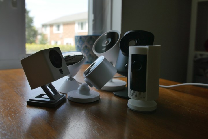 Security cameras for inside and outside the home.