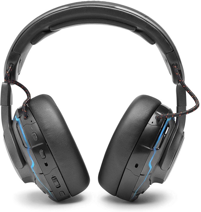 Front view of the JBL Quantum One headset.