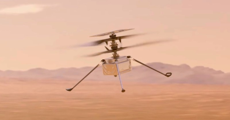 NASA’s plucky Mars helicopter eyes another flight
record