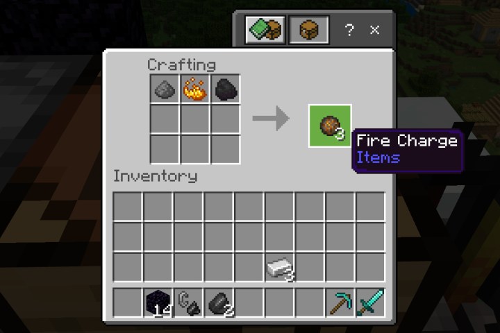 how to make a portal in minecraft fire charge