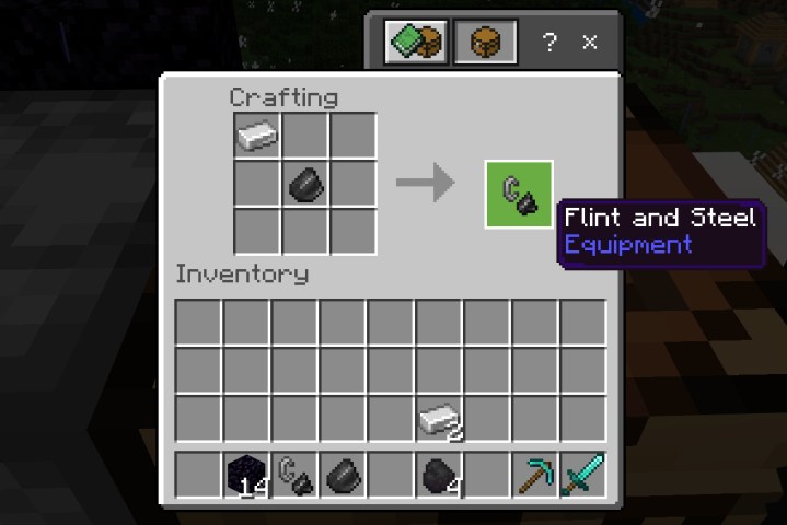 how to make a portal in minecraft flint and steel