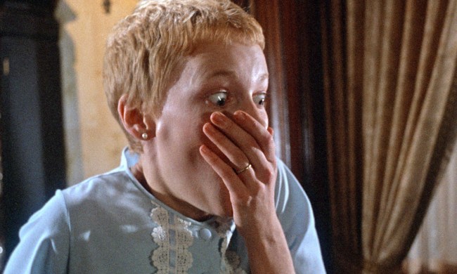 Mia Farrow in Rosemary's Baby.