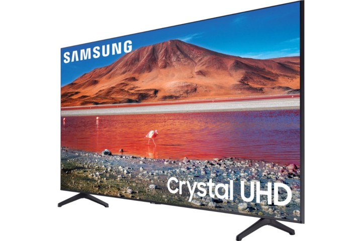 A Samsung 50-inch 4K UHD Smart LED TV.