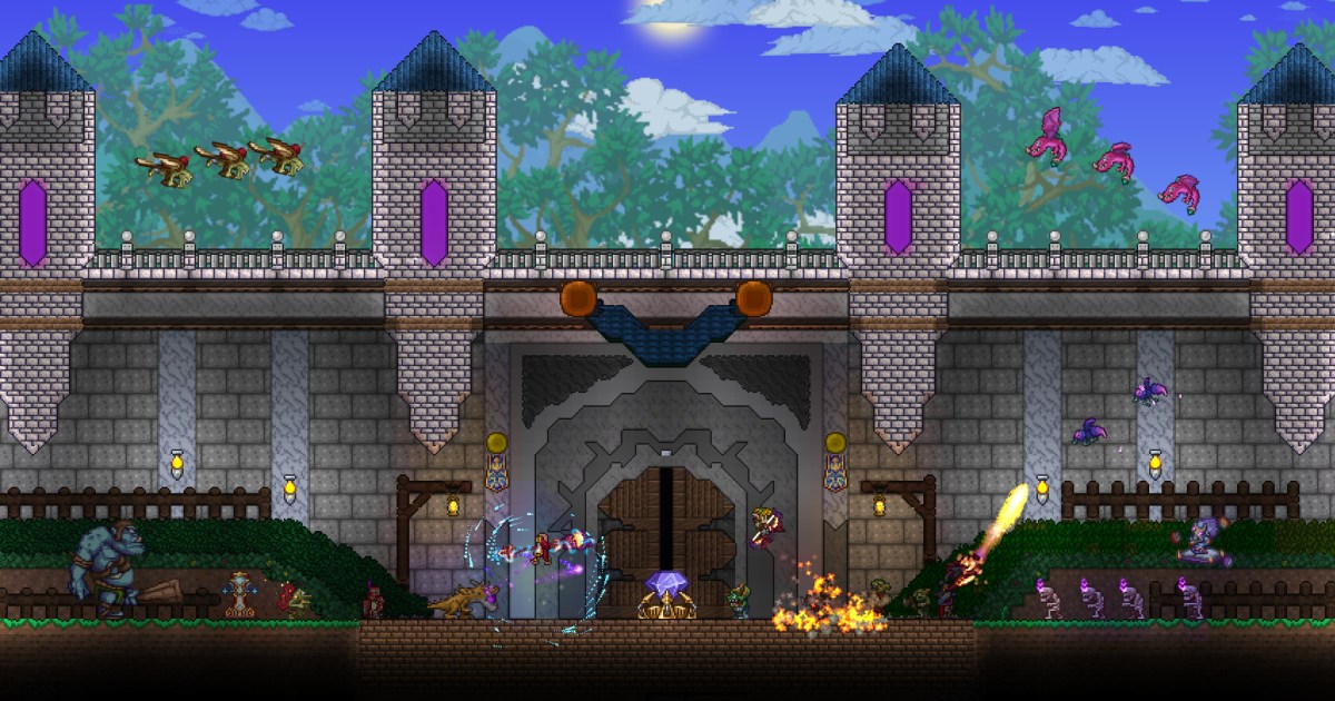 Terraria - Let's Build A Boss Fight Arena! 