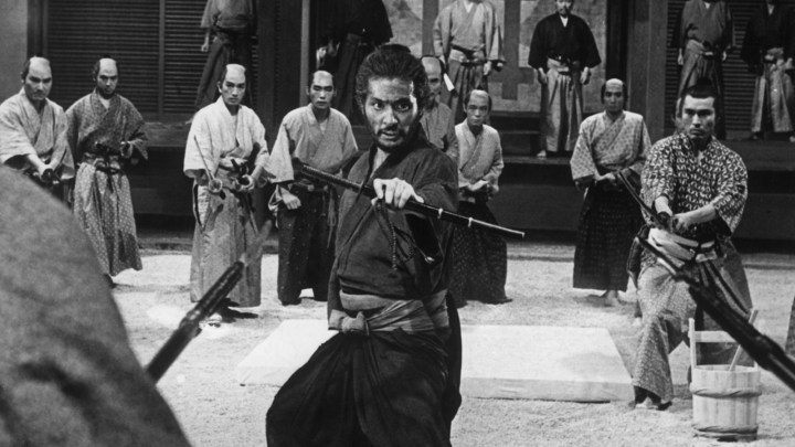 Tatsuya Nakadai tenant son katana dans Harakiri (1962)
