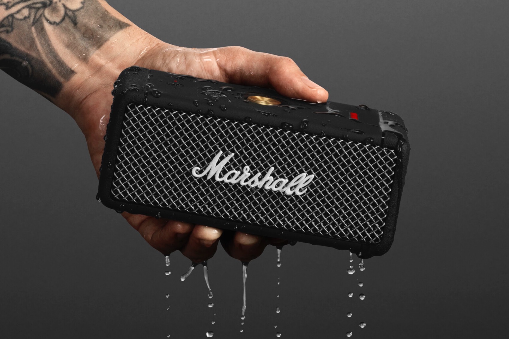 Marshall “Emberton” Portable Bluetooth Speaker — Tools and Toys