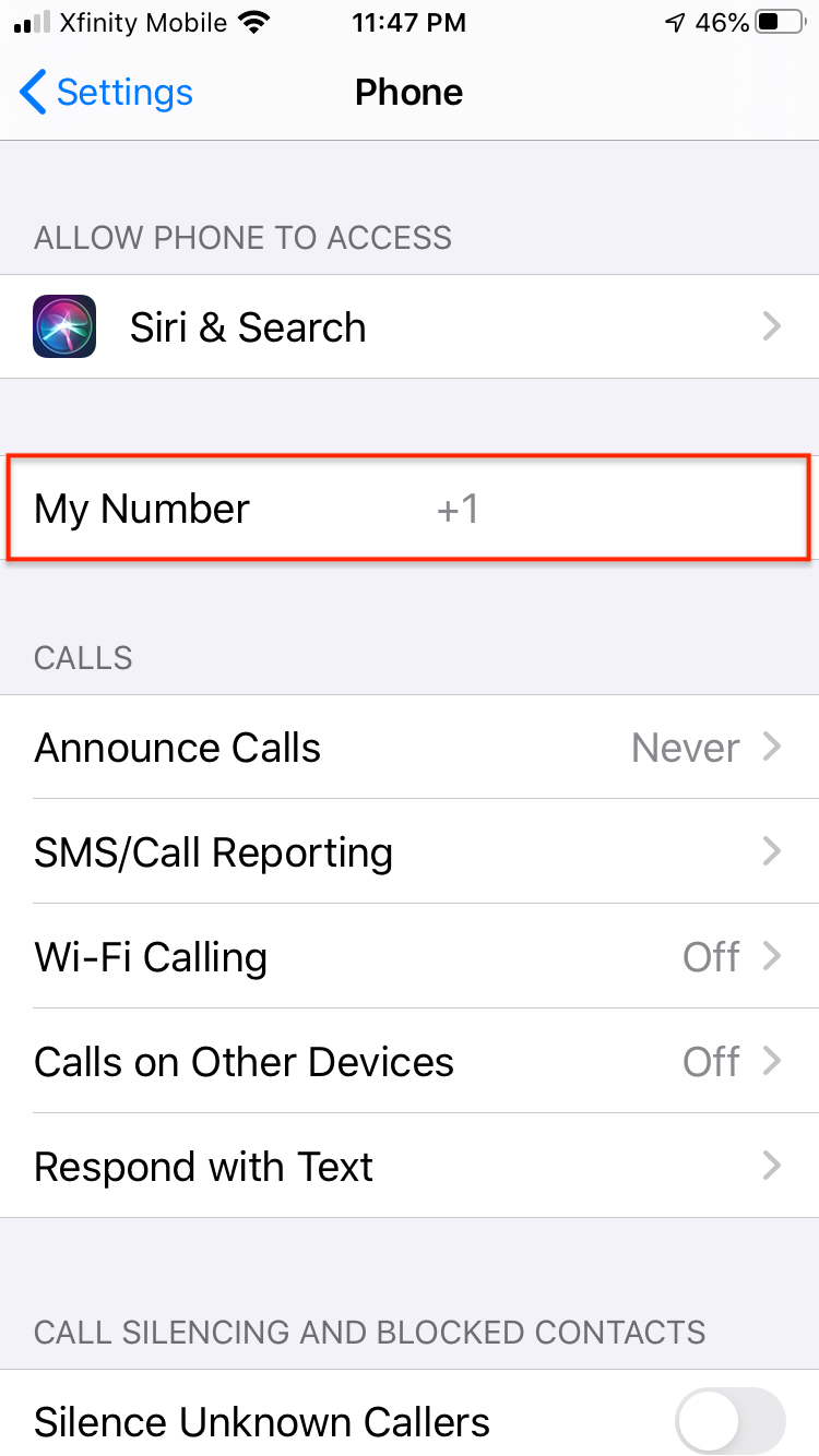 How to find your phone number on iPhone or Android