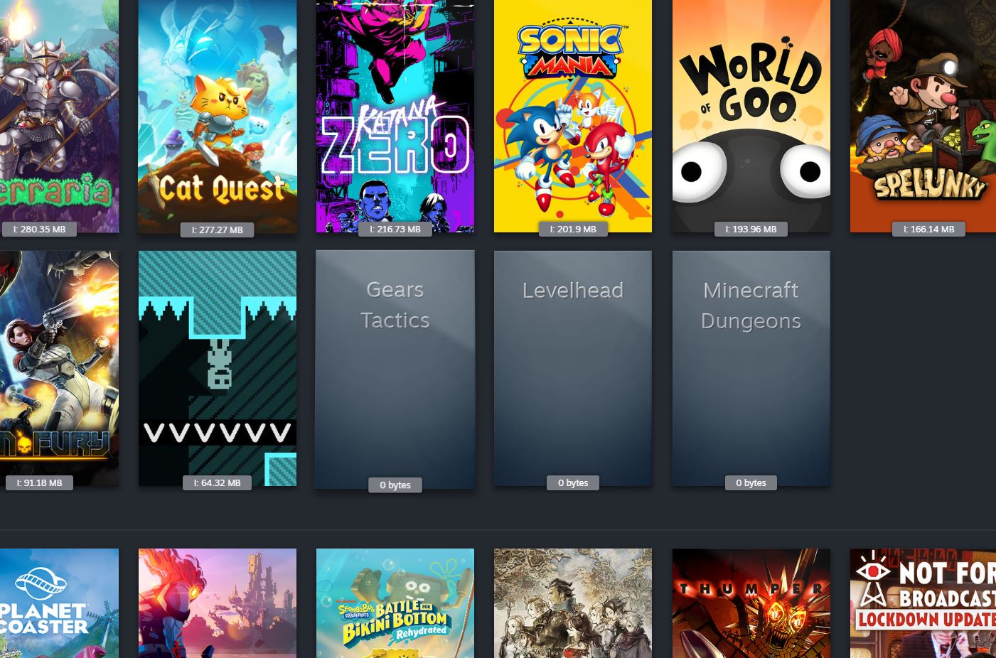 Epic's own library update finally adds a List view for your game collection