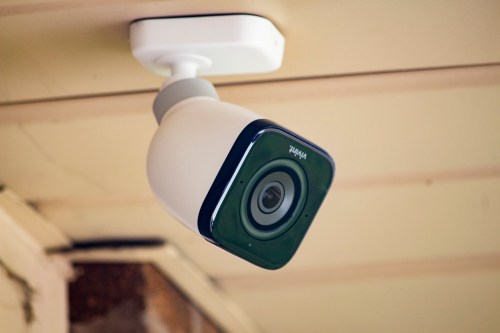 Photo of the Vivint outdoor camera.