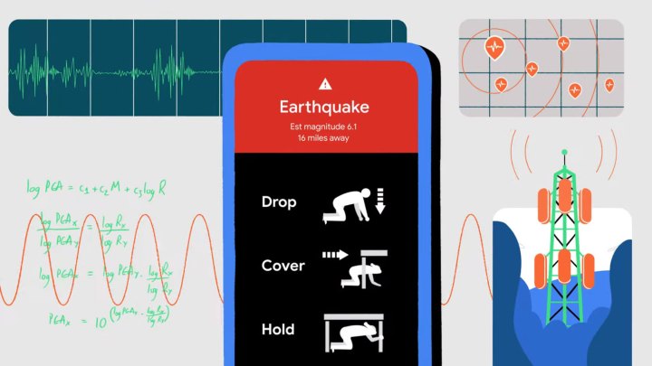 Earthquake detection and early alerts, now on your Android phone