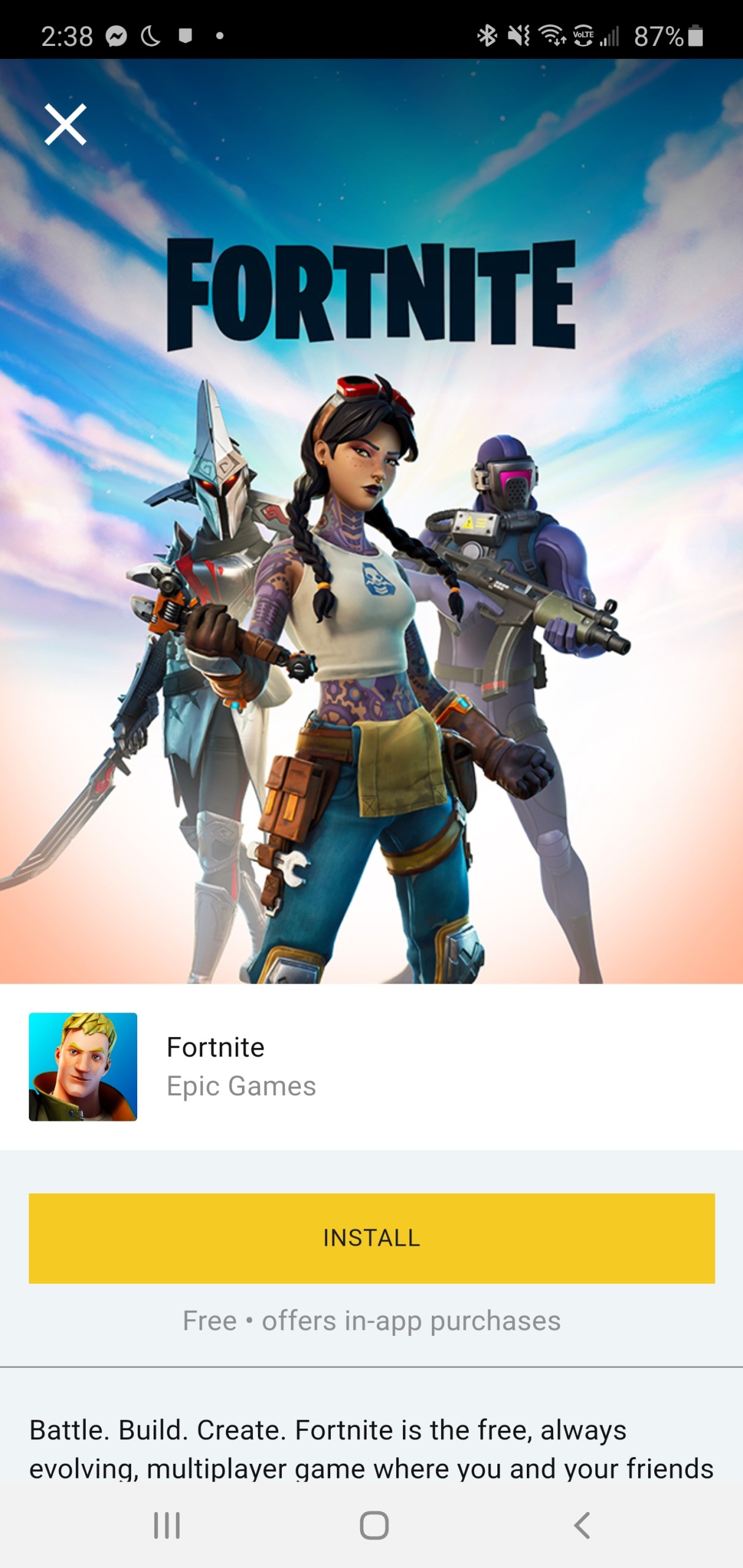 Fortnite Isn't on Xbox Cloud Gaming Because Epic Won't Allow It