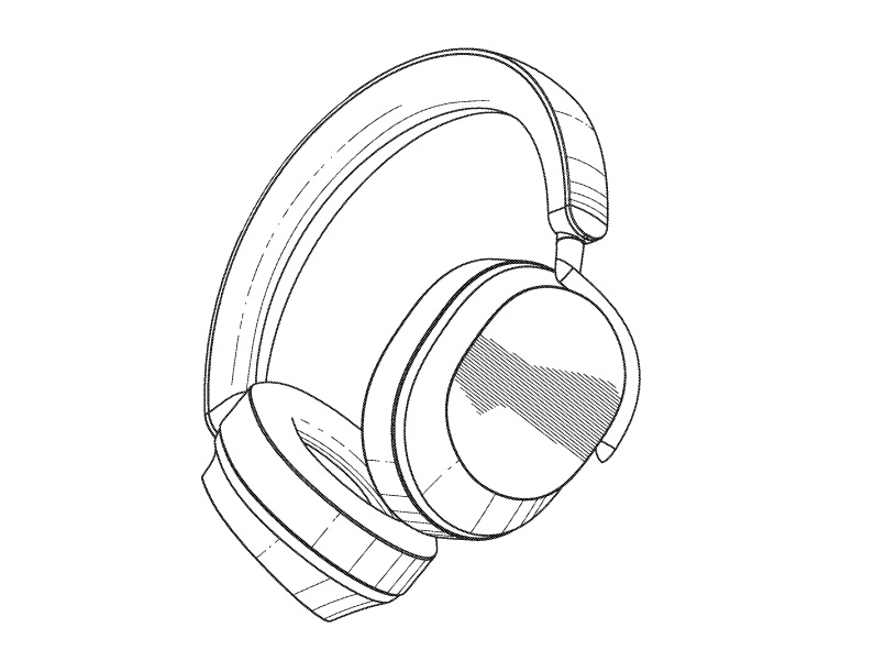 Sonos Wireless Headphones Patent Illustration.