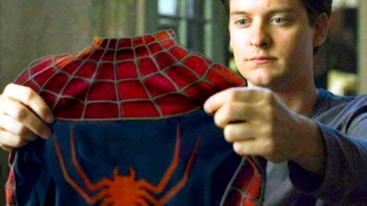 Tobey Maguire in Spider-Man 3.