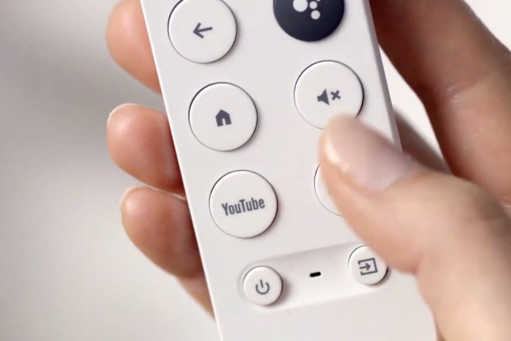 Chromecast with Google TV remote.