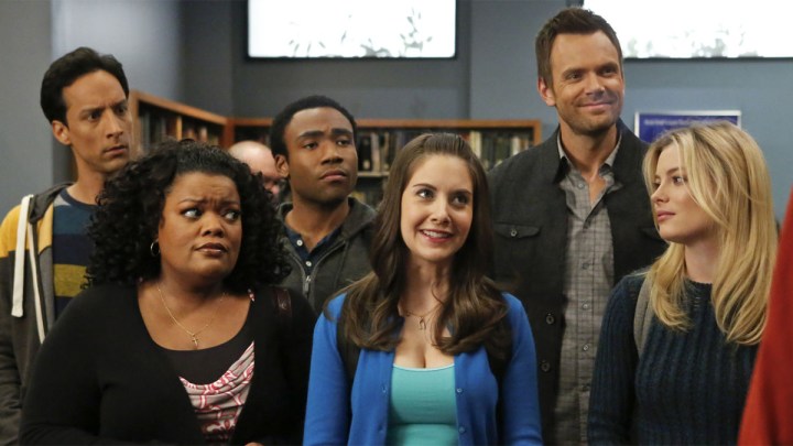 The cast of Community.