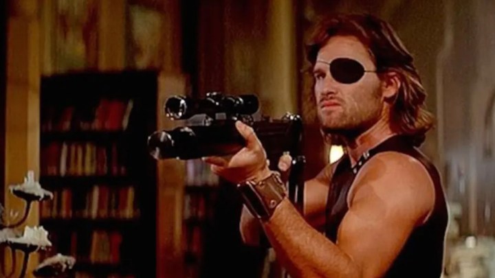 Kurt Russell in Escape From New York.